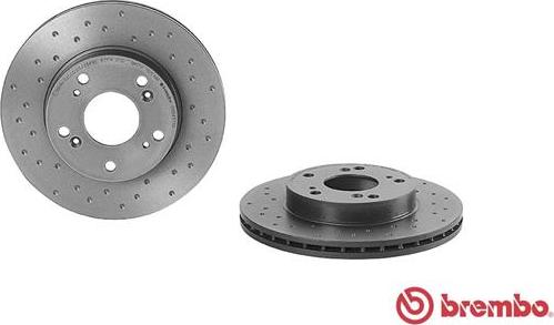 AP 25055 X - Brake Disc autospares.lv