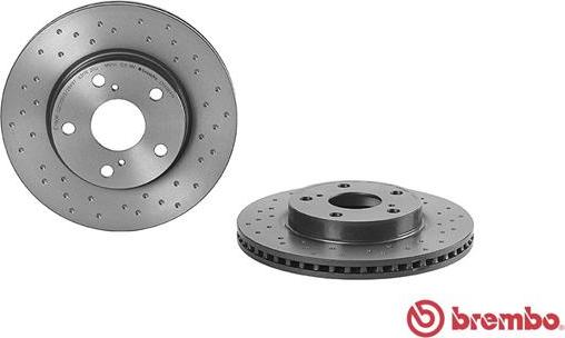 AP 25195 X - Brake Disc autospares.lv