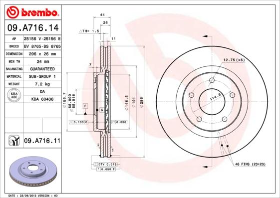 AP 25156 E - Brake Disc autospares.lv