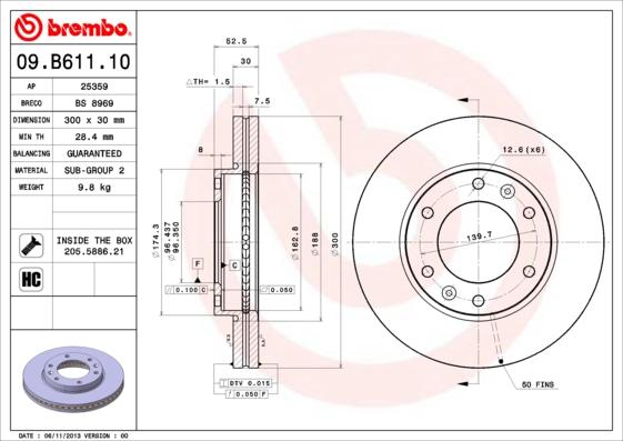 AP 25359 - Brake Disc autospares.lv