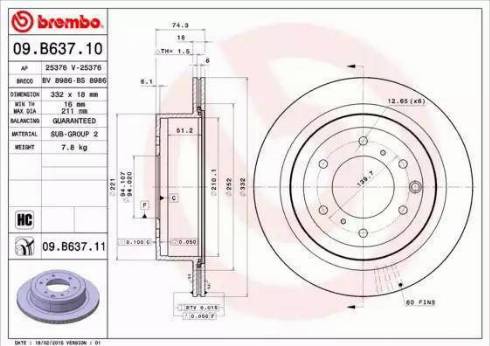 AP 25376 - Brake Disc autospares.lv