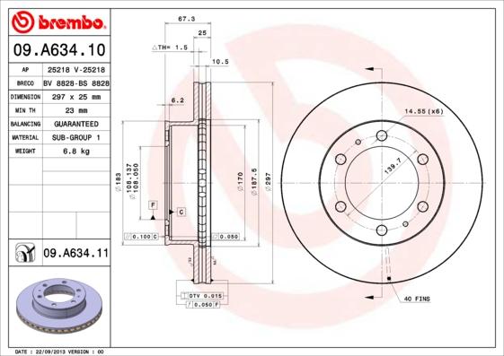 AP 25218 - Brake Disc autospares.lv