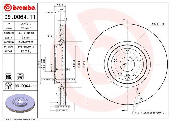 AP 25716 V - Brake Disc autospares.lv