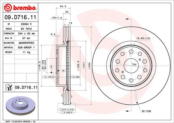 AP 20064 V - Brake Disc autospares.lv