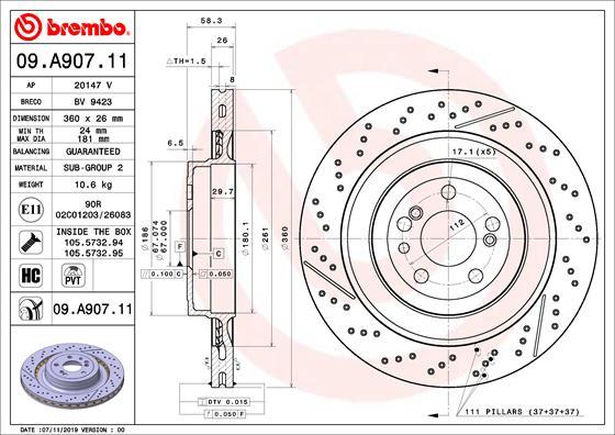 AP 20147V - Brake Disc autospares.lv