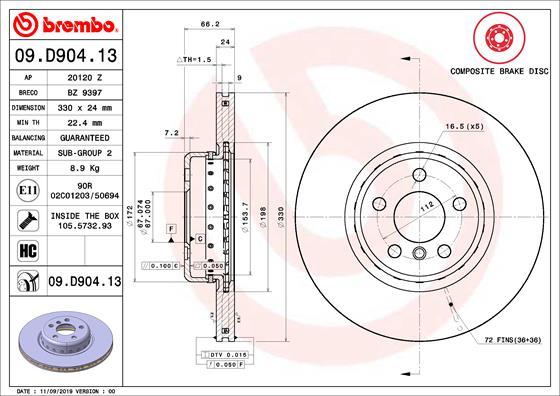 AP 20120Z - Brake Disc autospares.lv