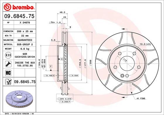 AP X 24678 - Brake Disc autospares.lv