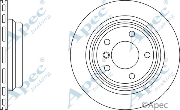 Beck/Arnley 0832707 - Brake Disc autospares.lv