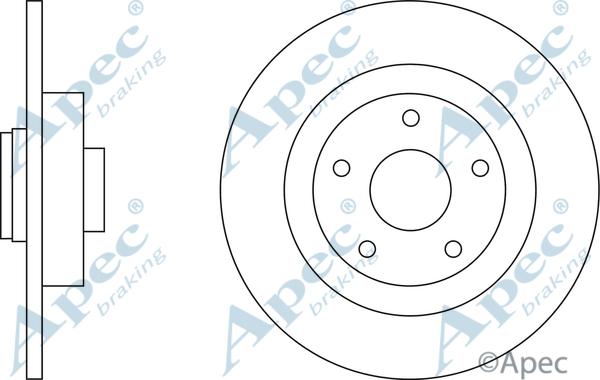 Swag 60 93 8303 - Brake Disc autospares.lv