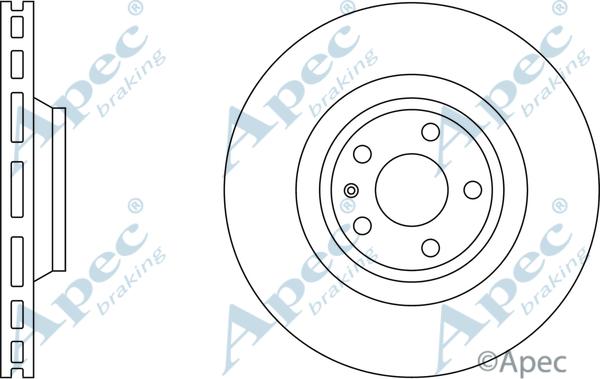 Triscan 36309884131 - Brake Disc autospares.lv