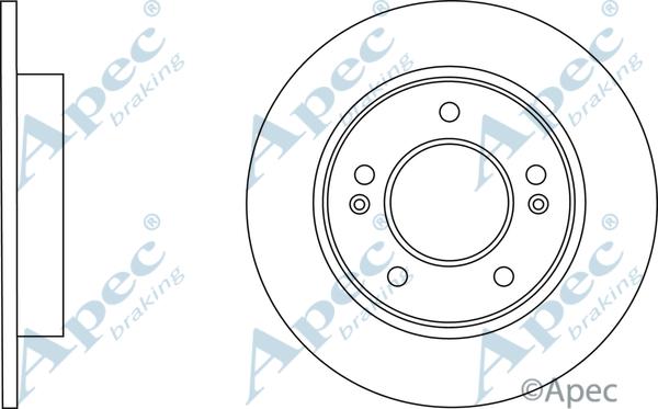 CAR DDF 1874 - Brake Disc autospares.lv