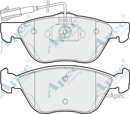 Lemförder 26549 - Brake Pad Set, disc brake autospares.lv