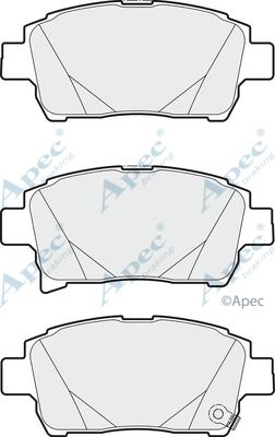 LEXUS 04465-13041 - Brake Pad Set, disc brake autospares.lv