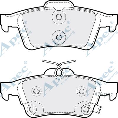 FTE 9005220 - Brake Pad Set, disc brake autospares.lv