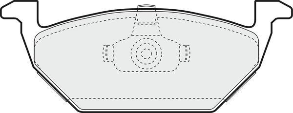 Roulunds Braking 51638181 - Brake Pad Set, disc brake autospares.lv