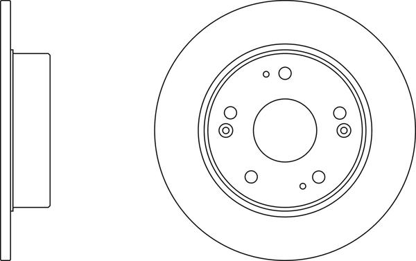 Rotinger RT 20372 T5 - Brake Disc autospares.lv
