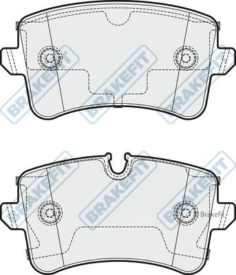 Jurid 05P1826 - Brake Pad Set, disc brake autospares.lv