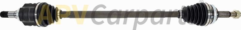 APVCarparts APAWTO-8256A - Drive Shaft autospares.lv