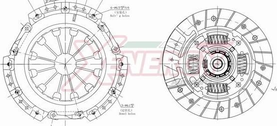 AP XENERGY VKFTB001119 - Clutch Kit autospares.lv