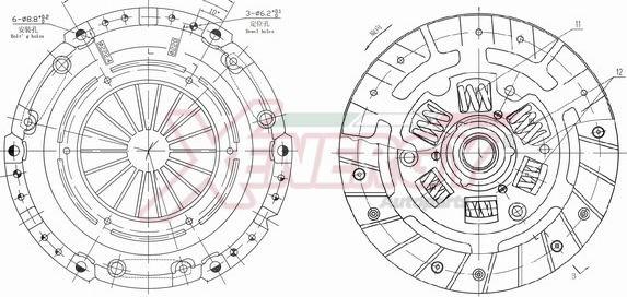 AP XENERGY VKFTB008827 - Clutch Kit autospares.lv