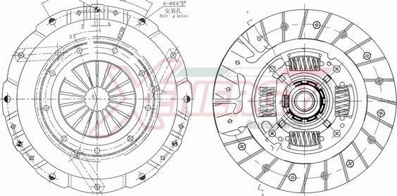 AP XENERGY VKFTB15 - Clutch Kit autospares.lv