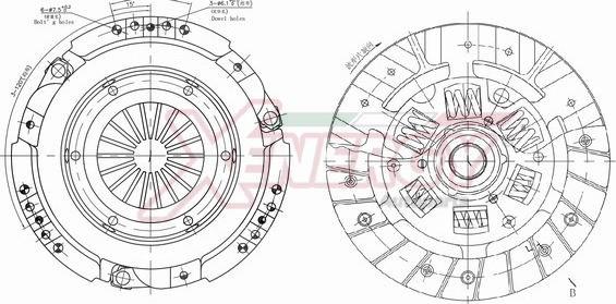 AP XENERGY VKRNA800217 - Clutch Kit autospares.lv