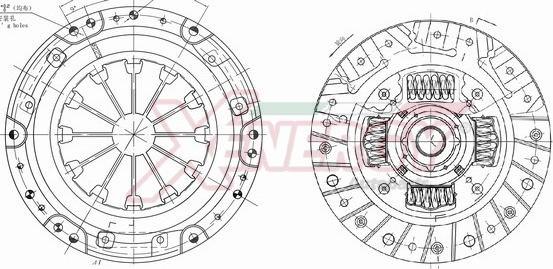 AP XENERGY VKTYA9083 - Clutch Kit autospares.lv