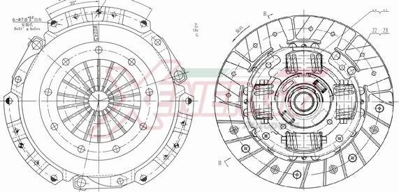 AP XENERGY VKVWA9032 - Clutch Kit autospares.lv