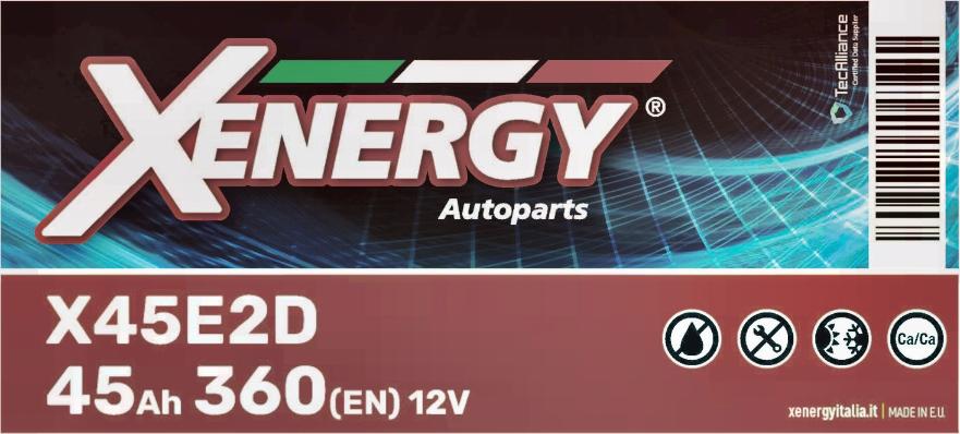 AP XENERGY X45E2D - Starter Battery autospares.lv