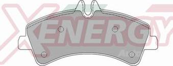 AP XENERGY X40964 - Brake Pad Set, disc brake autospares.lv