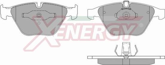 AP XENERGY X40919 - Brake Pad Set, disc brake autospares.lv