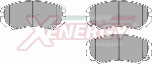 AP XENERGY X40981 - Brake Pad Set, disc brake autospares.lv