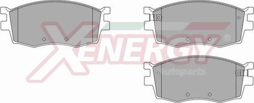 AP XENERGY X40971 - Brake Pad Set, disc brake autospares.lv