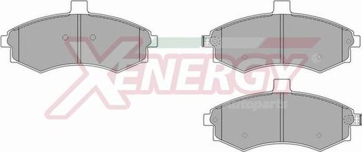 AP XENERGY X40479 - Brake Pad Set, disc brake autospares.lv