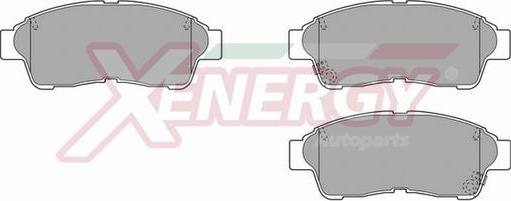 AP XENERGY X40547 - Brake Pad Set, disc brake autospares.lv