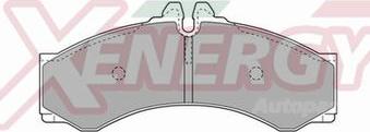 AP XENERGY X40652 - Brake Pad Set, disc brake autospares.lv