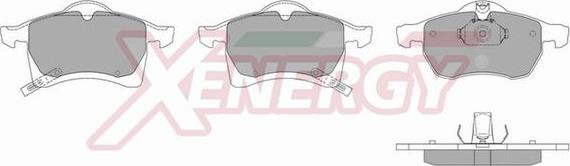 AP XENERGY X40675 - Brake Pad Set, disc brake autospares.lv