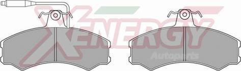 AP XENERGY X40084 - Brake Pad Set, disc brake autospares.lv