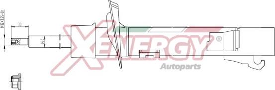 AP XENERGY X400333 - Shock Absorber autospares.lv