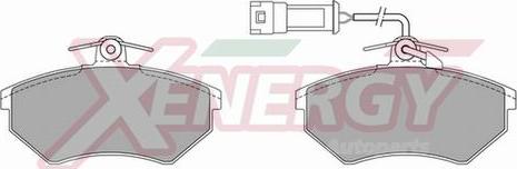 AP XENERGY X40154 - Brake Pad Set, disc brake autospares.lv