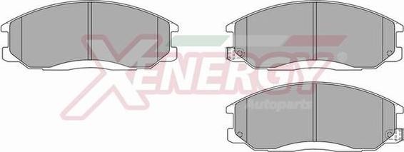 AP XENERGY X40869 - Brake Pad Set, disc brake autospares.lv