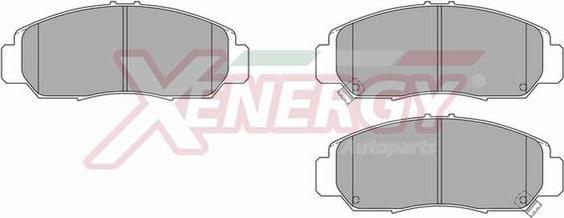 AP XENERGY X40868 - Brake Pad Set, disc brake autospares.lv