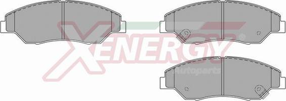 AP XENERGY X40811 - Brake Pad Set, disc brake autospares.lv