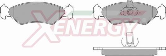 AP XENERGY X40357 - Brake Pad Set, disc brake autospares.lv