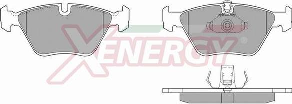 AP XENERGY X40311 - Brake Pad Set, disc brake autospares.lv