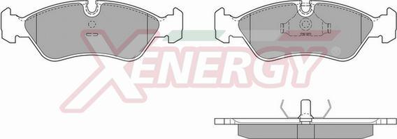 AP XENERGY X40383 - Brake Pad Set, disc brake autospares.lv