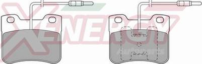 AP XENERGY X40268 - Brake Pad Set, disc brake autospares.lv