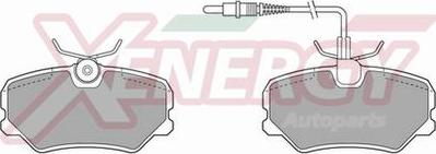 AP XENERGY X40270 - Brake Pad Set, disc brake autospares.lv