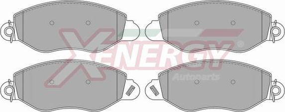 AP XENERGY X40772 - Brake Pad Set, disc brake autospares.lv