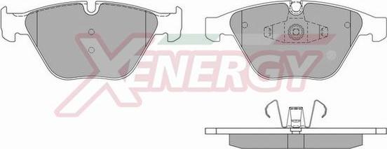 AP XENERGY X41065 - Brake Pad Set, disc brake autospares.lv